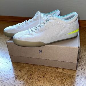 Rothy’s White Terry Lace Up Sneaker